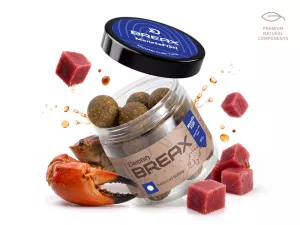 Vyvážené boilies Delphin BreaX/MonstaFISH | Monster Krab-Tuniak/20mm/100g, Monster Krab-Tuniak/24mm/100g
