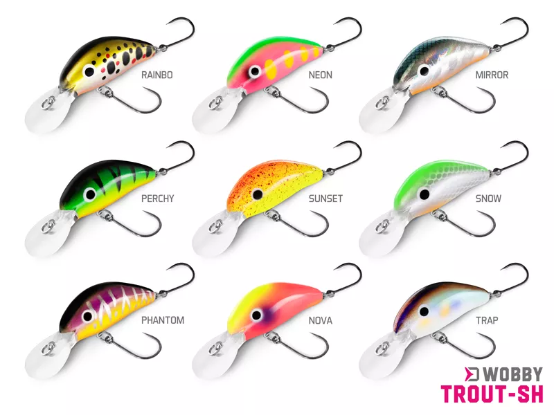 Wobler Delphin WOBBY TROUT-SH