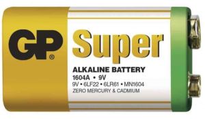 Baterie GP SUPER - Alkalická 9V - 1ks Ostatní