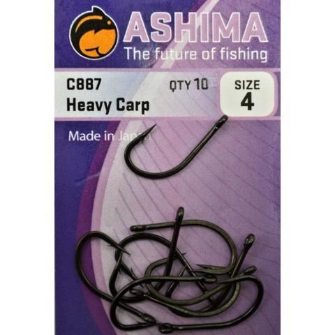 Ashima háčky C887 Heavy Carp
