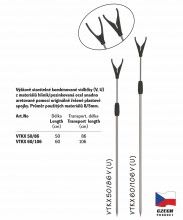 Vidlička teleskopická - VTKX "V" / 50/86 cm Sona