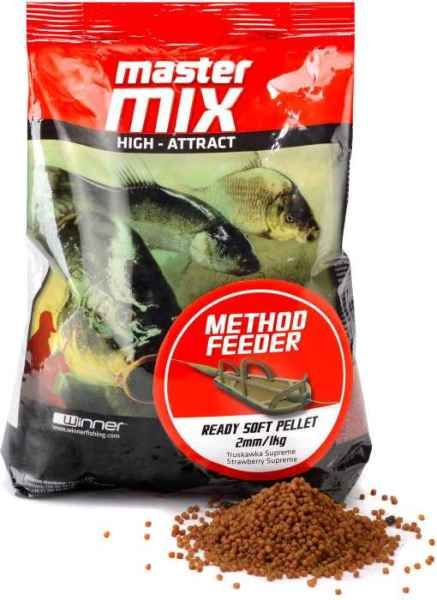 Method Feeder Ready Soft Pellet 2mm / 1kg, měkké pelety Vanilla Cream