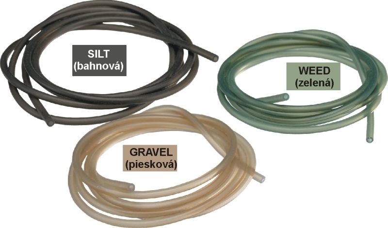 TB FC Silicon tube 1mm 1m barva Gravel-šedá