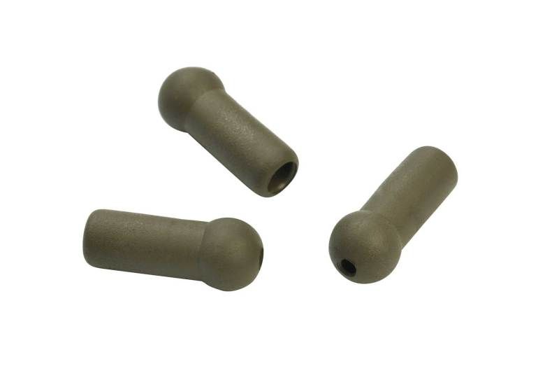 Tungsten ochranná gumička Buffer Beads 5ks Dark Brown