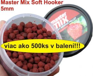 Master Mix Soft Hooker Pellet 5mm 120g Jahoda
