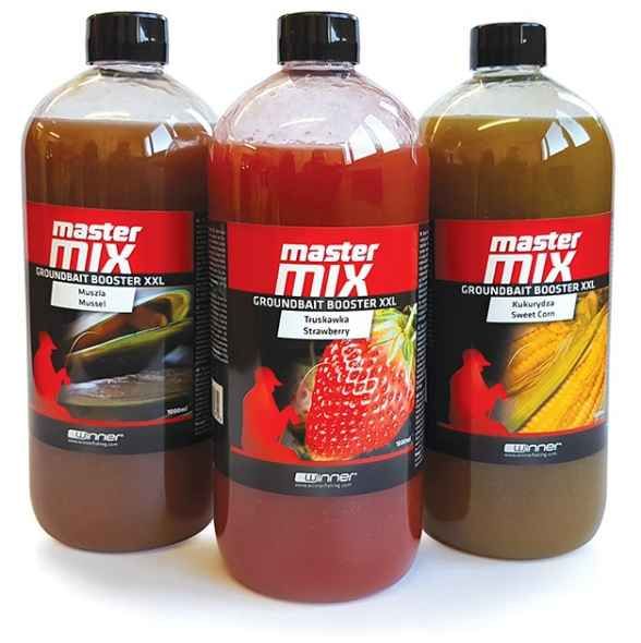 Tekutý posilovač Master Mix Groundbait Booster 1000ml Moruše