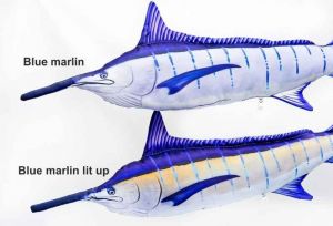 Dekorační polštář - Blue Marlin 118cm