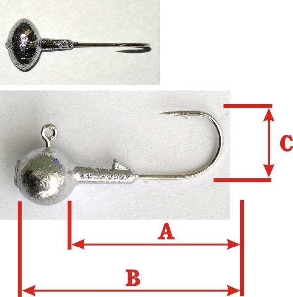 Jig ovál s krčkem 29g-4/0