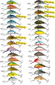 SALMO Wobler Hornet H4SDR barva GT