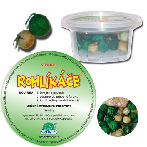 Rohlíkové boilies 12/16mm medový sirup