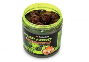 Carp Food Boosted Hookers - dipované boilies 18 mm 300g Vanilka & Smet