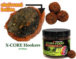 Super Feed X Core hookers 14/18, 200ml Shrimp Black Peper