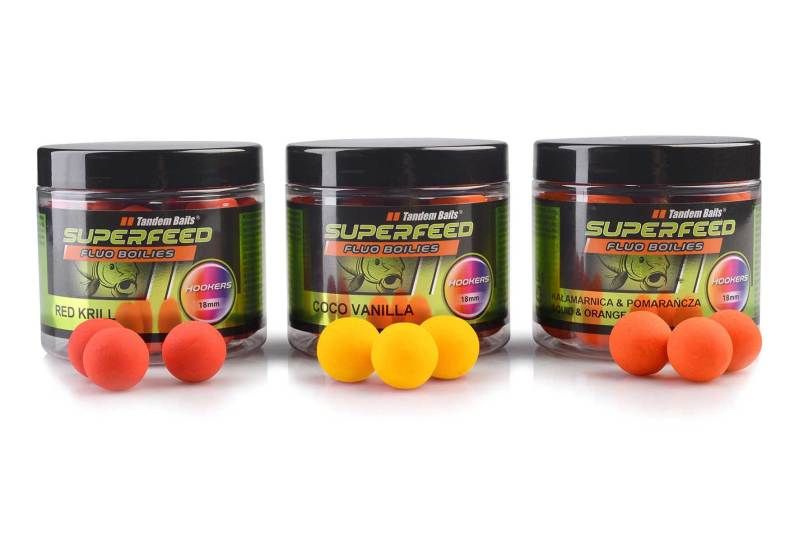 SuperFeed Fluo Hookers 18mm / 120g Apple Punch