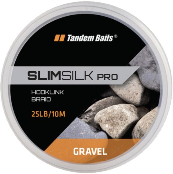 Pletená šňůra 10m / 25lb SLIMSILK Gravel