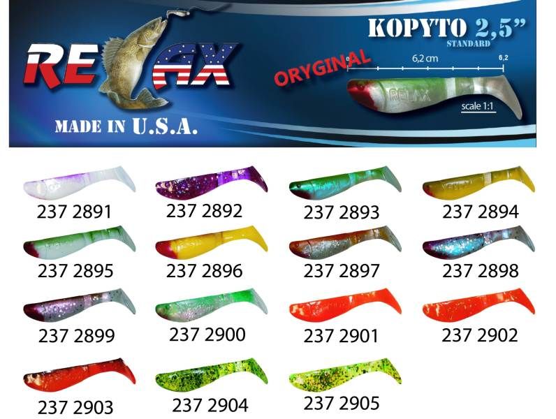 kopyto RK 2,5 (6,2cm) cena 1ks/bal10ks 2900