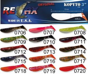 kopyto RK3-7,5cm 10ks v bal. barva 0708