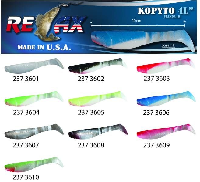 kopyto RK4-10cm - přívlačová nástraha 3601