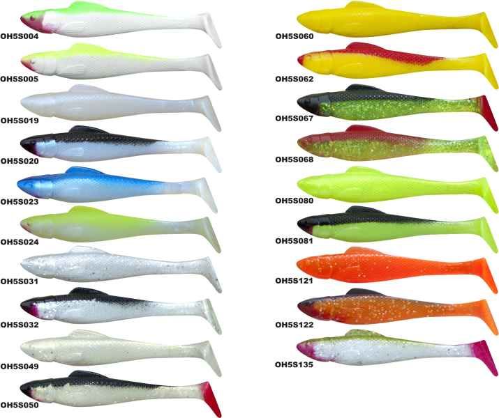Ohio 5-12,5cm 1bal./5ks YELLOW