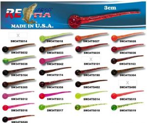 SPERM WORM 3|4 STANDARD - cena za 1ks / 25ks S028