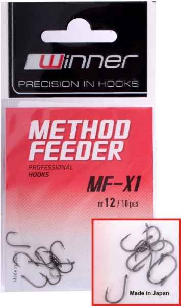 Háček - Matt Finish Method Feeder Hook Classic 10ks č.8