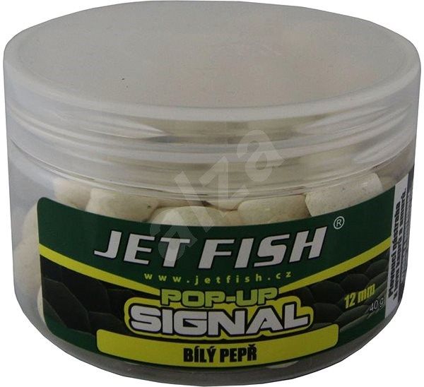 POP - UP Signal 12mm : bílý pepř Jet Fish