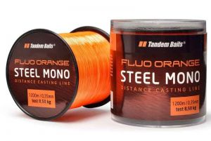 Silon Steel Mono Fluo orange 600m 0,30mm