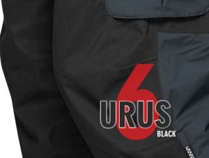 Kalhoty Urus 6 černé vel.XXXL