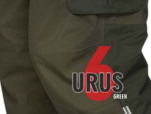 Kalhoty Urus 6 zelené vel.XL