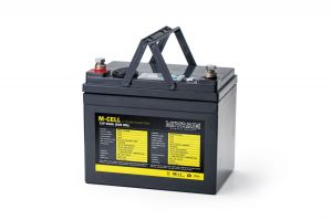 Lithiová baterie M-CELL 12V 50Ah + 10A nabíječka