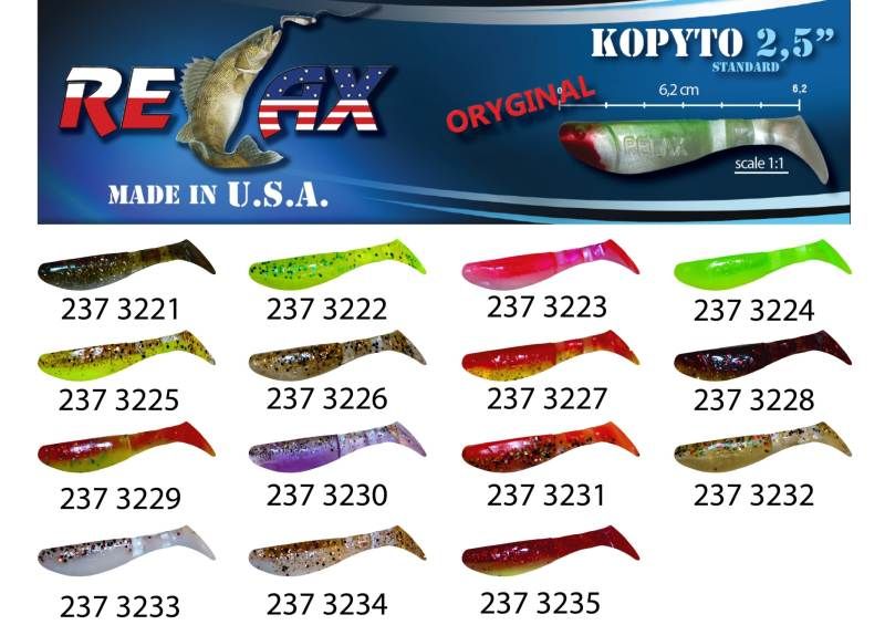 kopyto RK 2,5 (6,2cm) cena 1ks/bal10ks 3232