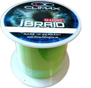 Pletená šňůra iBraid U-Light neon-zelená 3000m 0,08mm