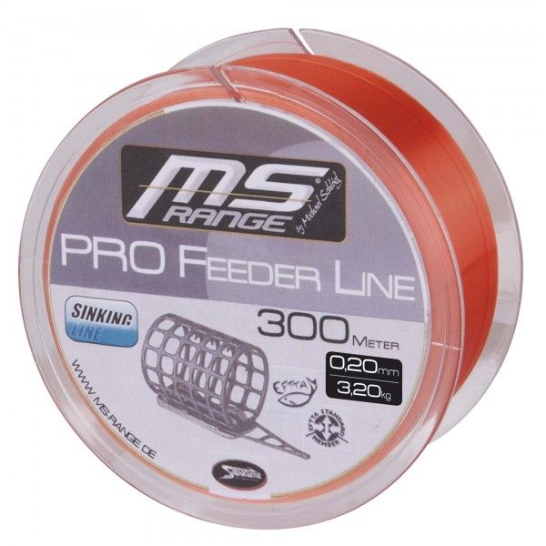 MS Range vlasec Pro Feeder Line 300 m 0,16 mm Saenger