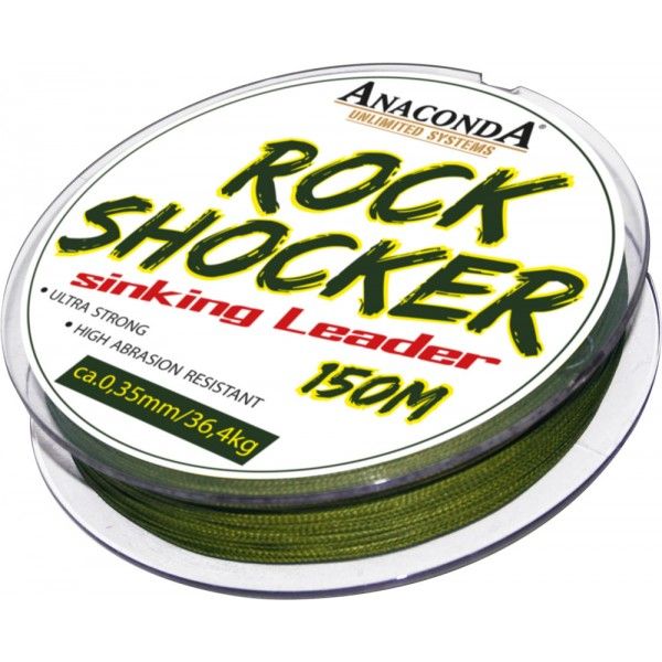 Anaconda šoková šňůra Rockshocker Leader 0,32 mm 150 m Saenger