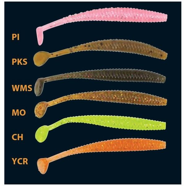 Doiyo nástraha Shaberu Tail 7,6 cm vzor PI Saenger