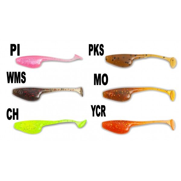 Doiyo nástraha Neiru Shad 5 cm vzor PI Saenger