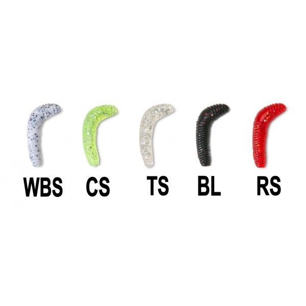 Iron Trout gumová nástraha T - Worm vzor CS 2,5cm 25 ks Saenger