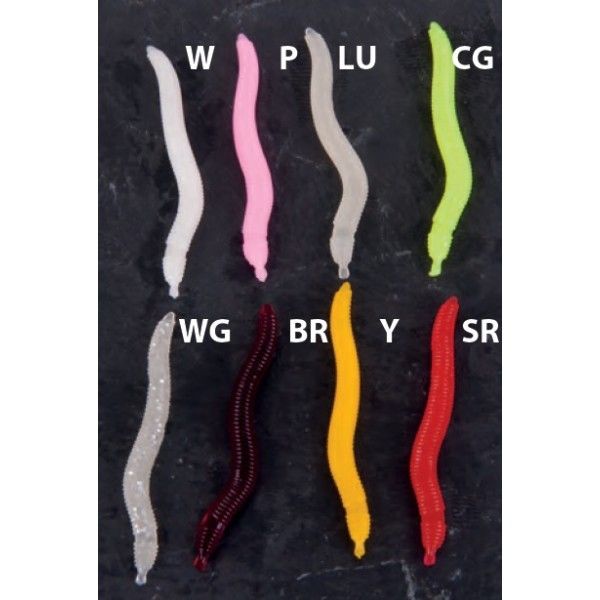 Iron Trout gumová nástraha Worms vzor WG 4 cm Saenger