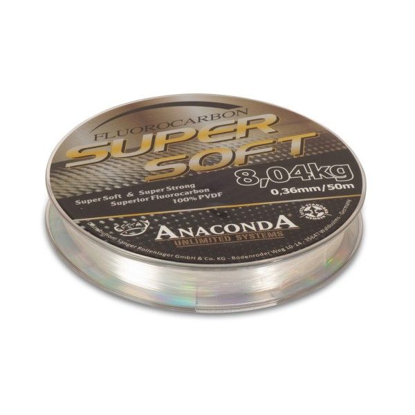 Anaconda Super Soft Fluorocarbon 0,32 mm 50 m Saenger