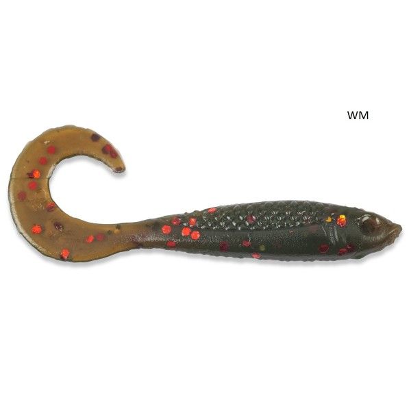 Iron Claw nástraha Drop Stuff Grub Tail 4,5 cm vzor WM Saenger