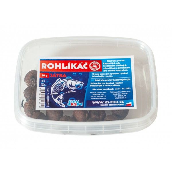 KS Fish Rohlíkáč 30g Játra KS-fish