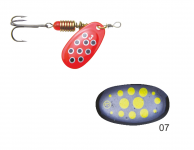 Mistrall rotační třpytka SPERSO vel. 5, 12g, barva 07