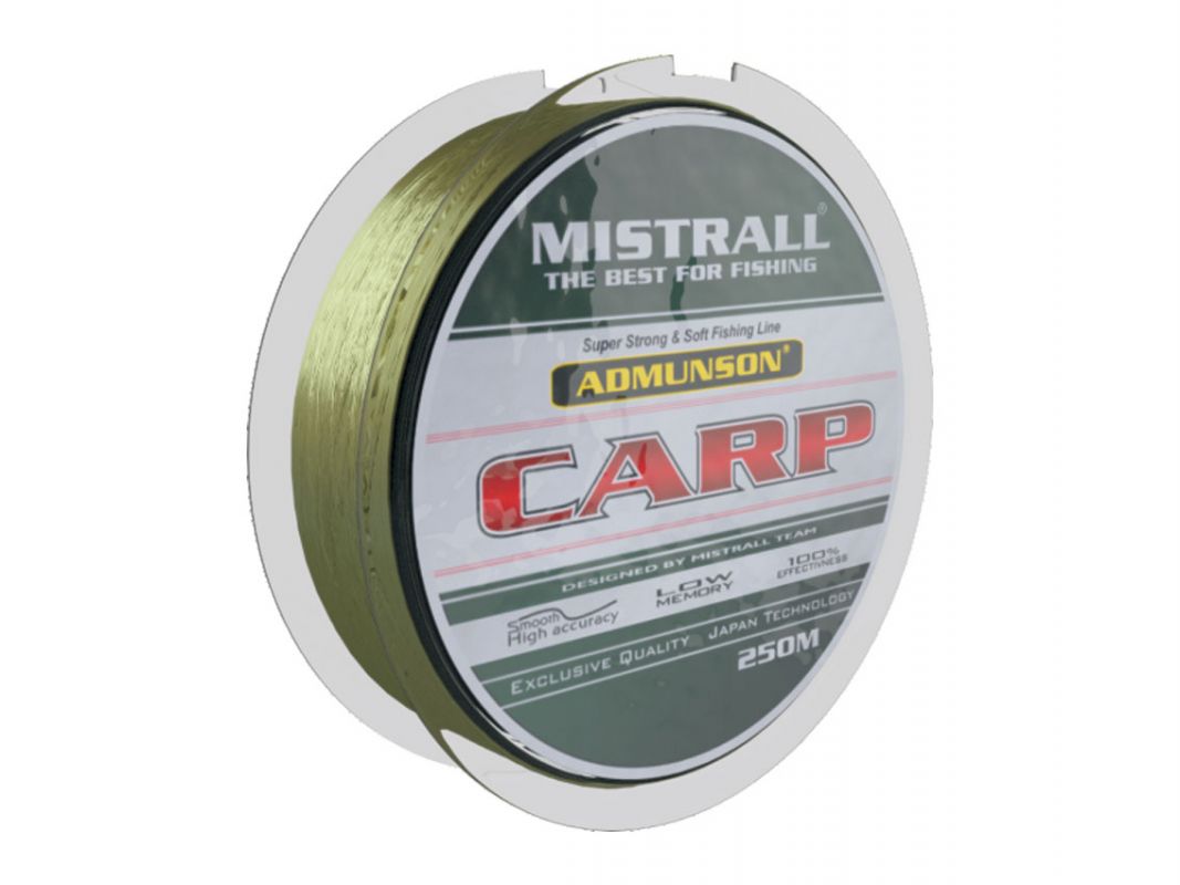 Mistrall vlasec Admunson carp 0,28mm 250m camou