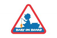 Nálepka BABY ON BOARD