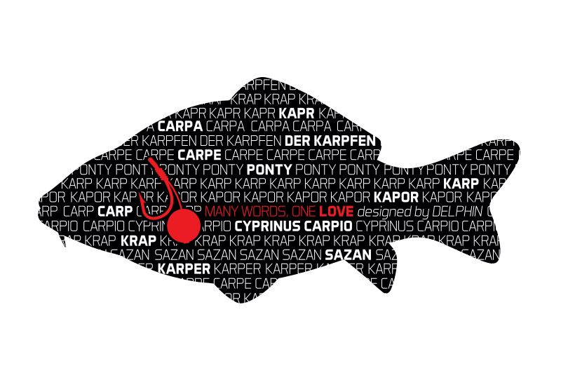 Nálepka KAPOR séria Words DELPHIN