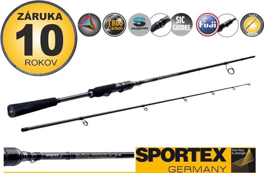 Přívlačový prut Black Arrow G-3 ultra light 210cm / 0,5-7g