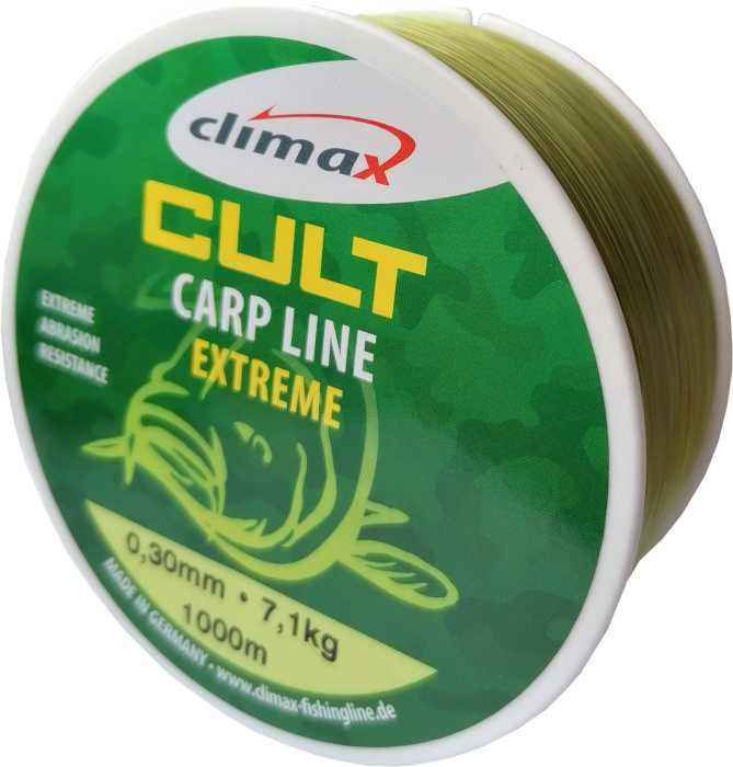 Silon CLIMAX CULT Carp Line Extreme mattolive 1000m 0,35mm