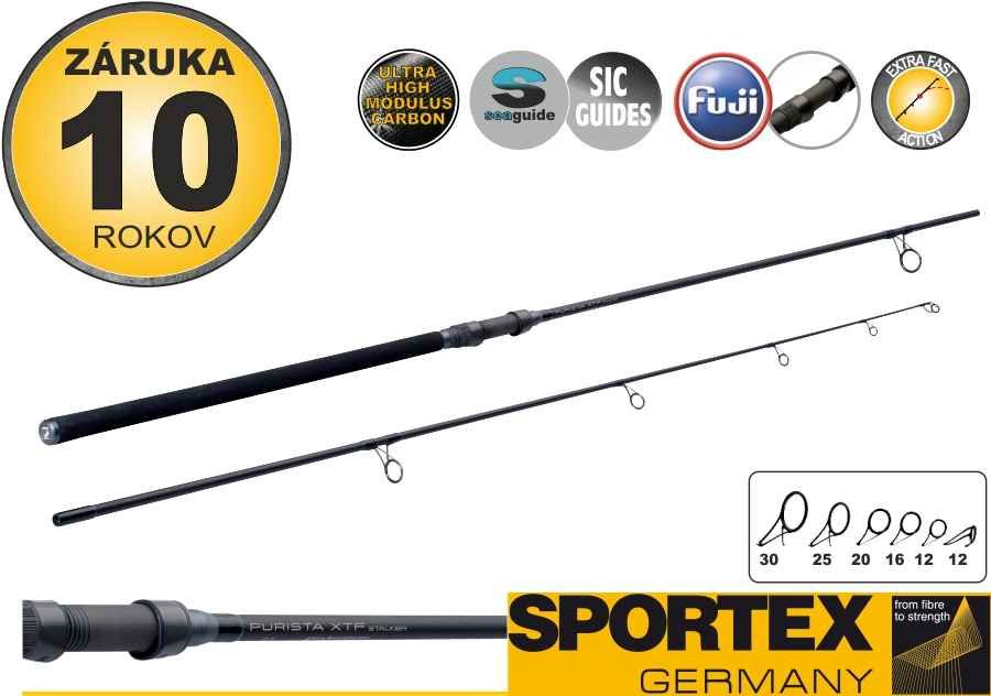 Kaprový prut Purista XTF Stalker 2-díl 300cm / 2,75lbs