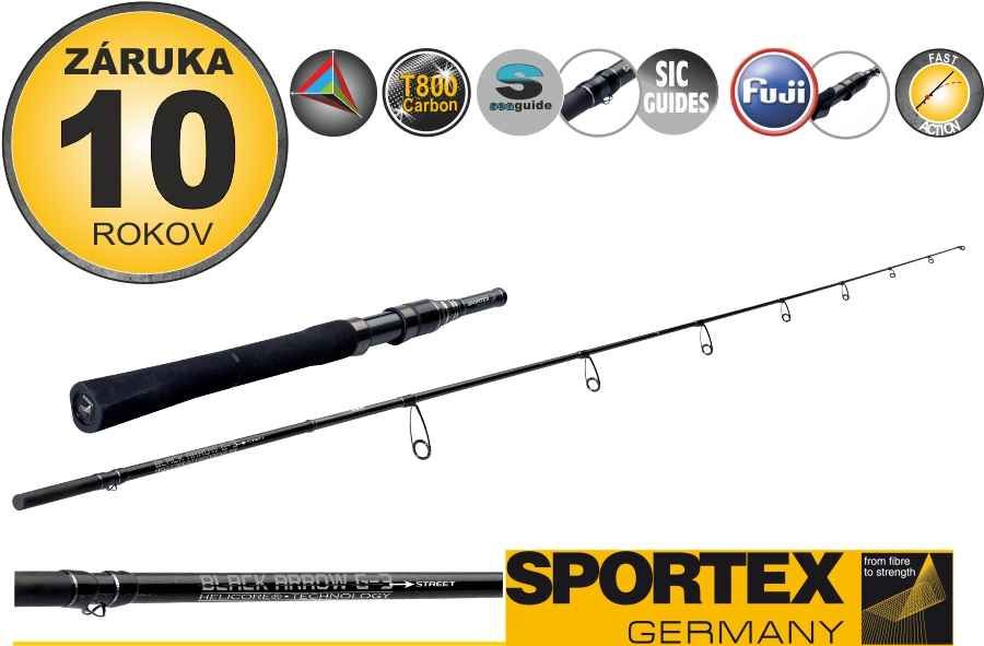 Přívlačový prut Black Arrow G-3 Street 215cm / 10g