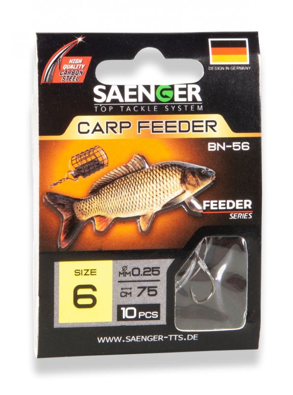 Saenger návazec na kapry Carp Feeder 10, 10 ks