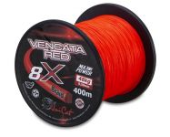 Uni Cat šňůra 8 X Vencata Red 0,60mm, 400m, 57 kg